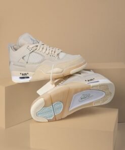Air Jordan 4 “Sail” – Cream Luxury in Motion