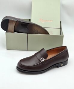 Alternative view of Richwanaz Brown Leather Loafers – Timeless Style 👞🤎