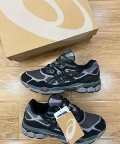 ASICS GEL-NYC – Graphite Grey & Black 👟🖤