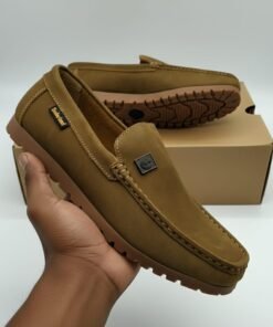 Timberland Brown Suede Loafers – Soft Luxury Meets Everyday Comfort 👞🤎