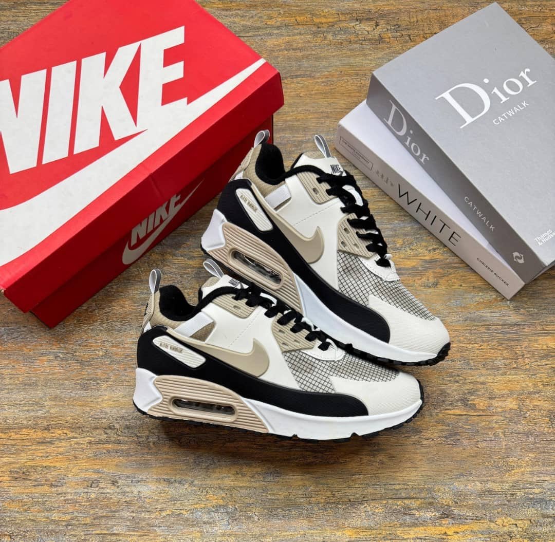 Nike Air Max 90 Drift โ White, Black & Beige ๐๐ค๐ค