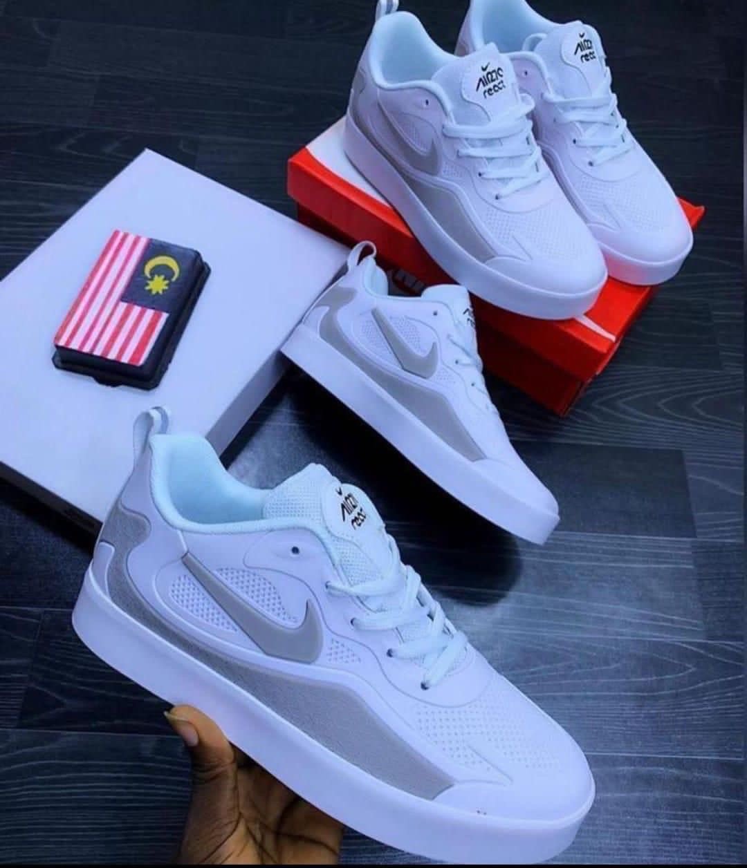 Nike Air Max 270 React β All White ππ€