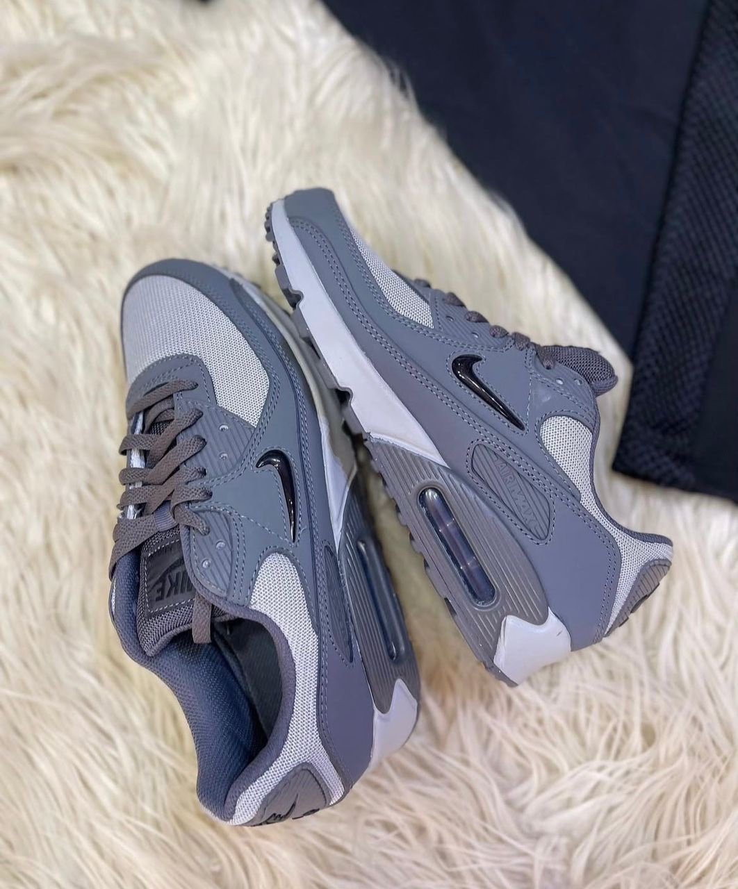 Nike Air Max 90 Jewel โ Iron Grey / Black / Wolf Grey ๐๐ฉถ