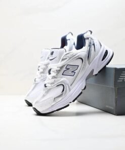 New Balance 530 – White, Natural Indigo & Silver 👟💙✨