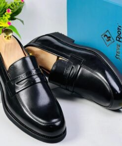 Alternative view of Dino Verratti Black Leather Loafers – Classic Comfort & Style 🖤