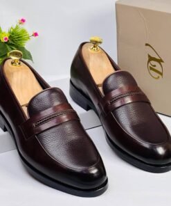 Dino Verratti Brown Leather Loafers – Timeless Elegance 👞🤎